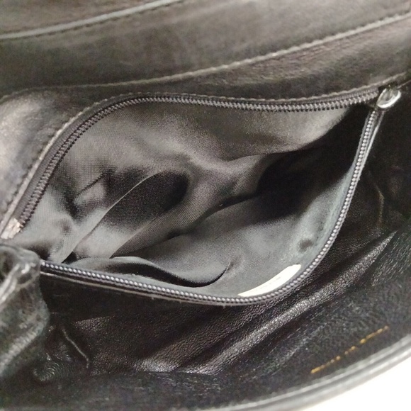 CHANEL - Shoulder Bag Coco Mark Black Lamb Skin R1.006 - Picture 9 of 11